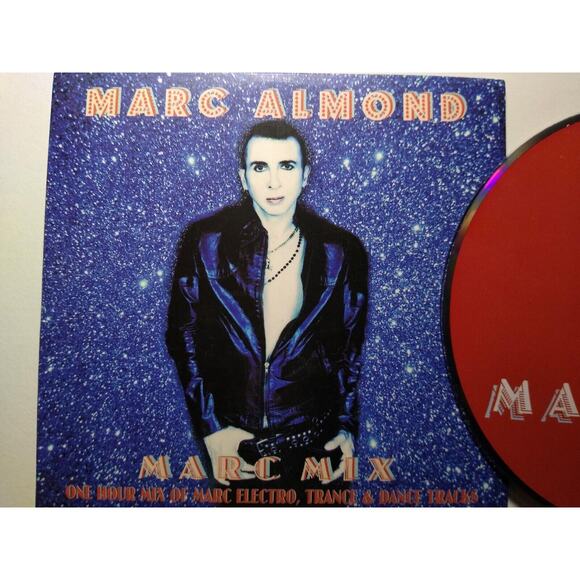 Marc Almond Mark Mix CD Album UK Synth-Pop Electro House Blue Star RARE - Picture 2 of 3